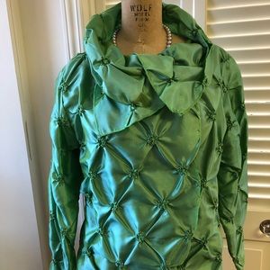 Silk Box Cocktail Jacket